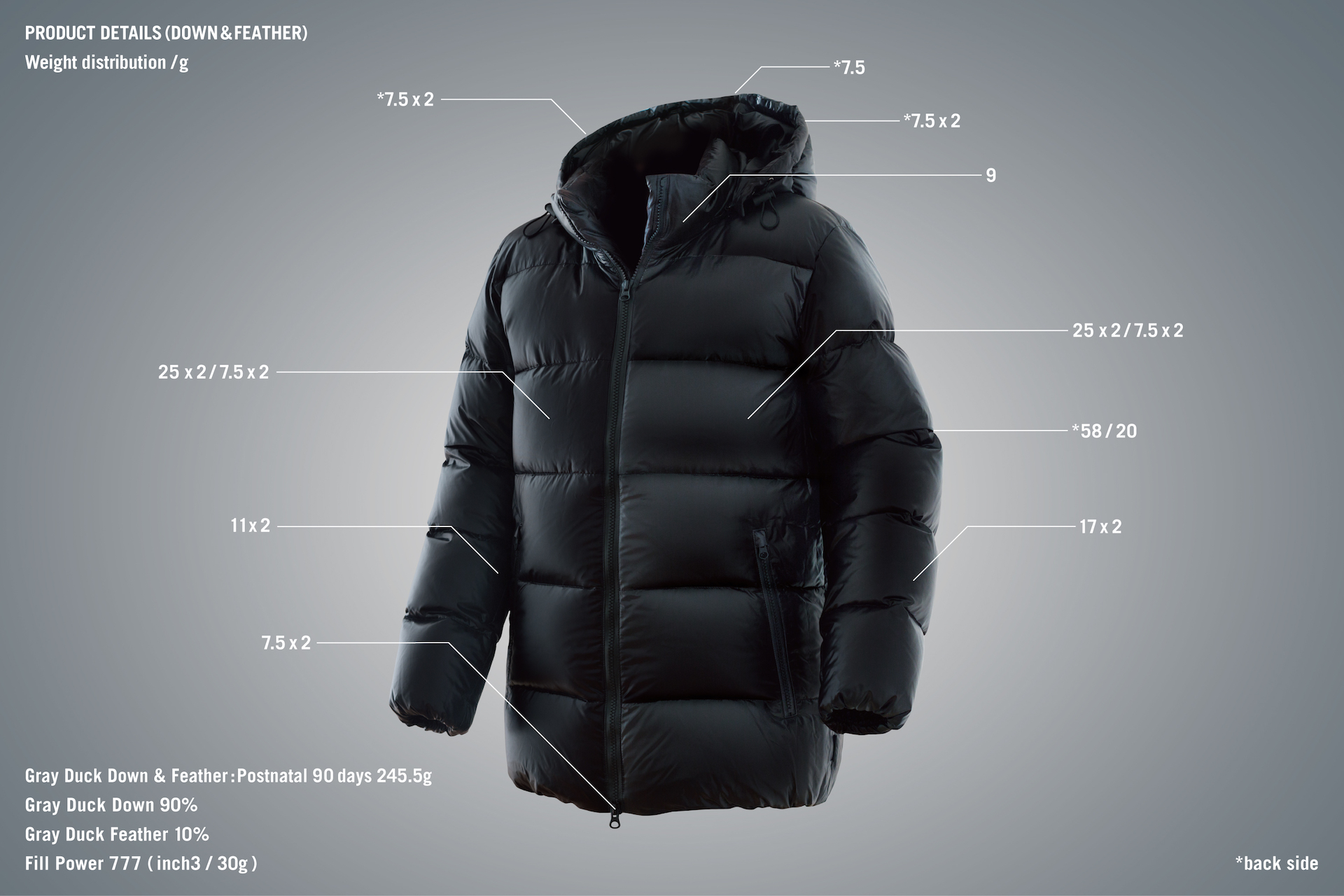 THE MONSTER SPEC®️ “DOWN JACKET”